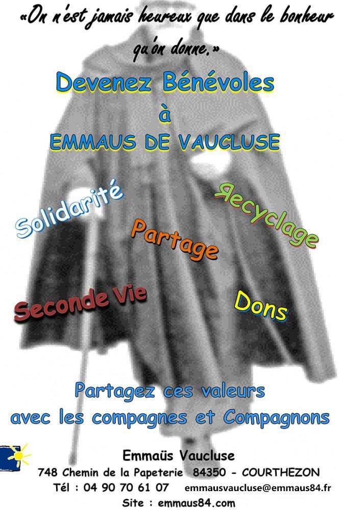 Association de bénévolat à Courthézon